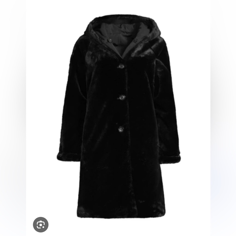 Jane Post Reversible Cocoon Coat - image 1